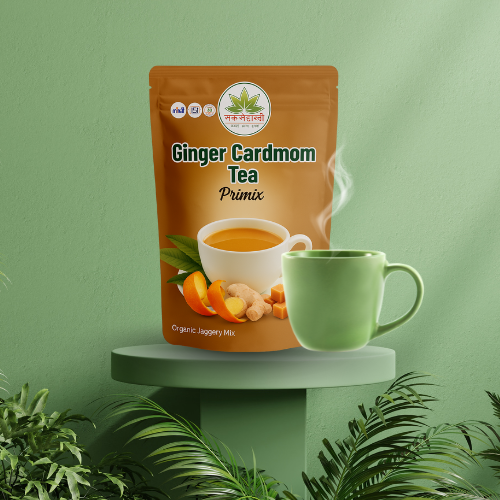Ginger Cardamom Tea - Organic Herbal Tea for Digestion